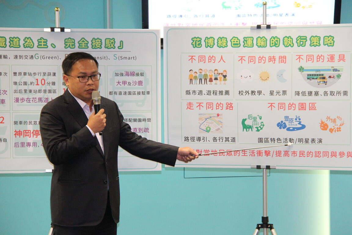 「台鐵為主、完全接駁」 台中花博綠色交通攻略大公開