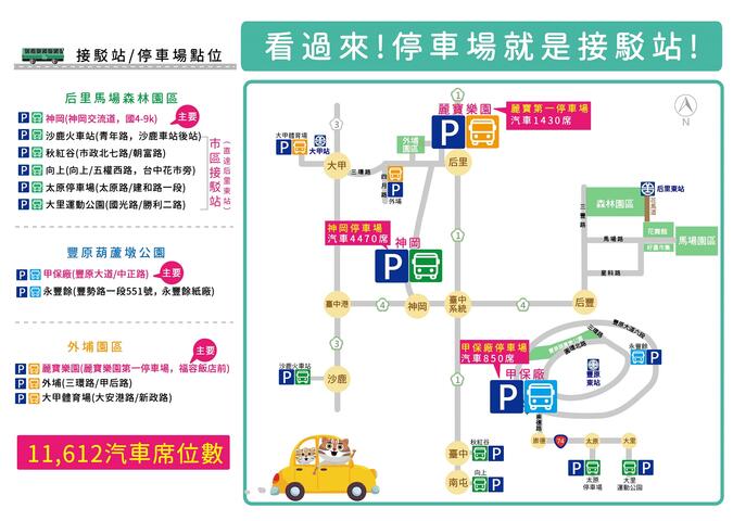 停車場就是接駁站