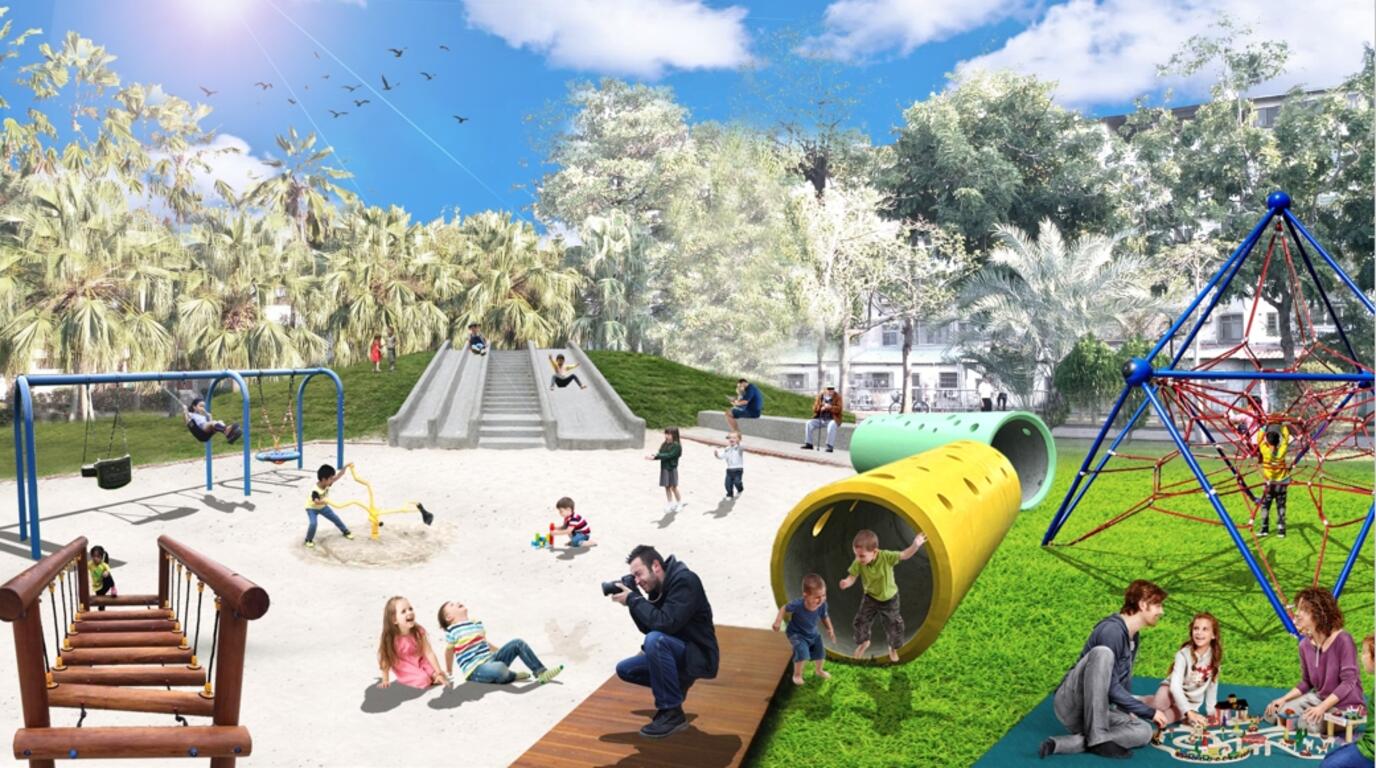 長青共融公園+城市光廊營造 東區、南區、太平公園改善計畫12月啟動