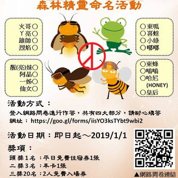 森林精靈命名活動