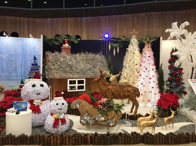 花博花舞館聖誕嘉年華花藝展期倒數 歡迎民眾把握週末參觀