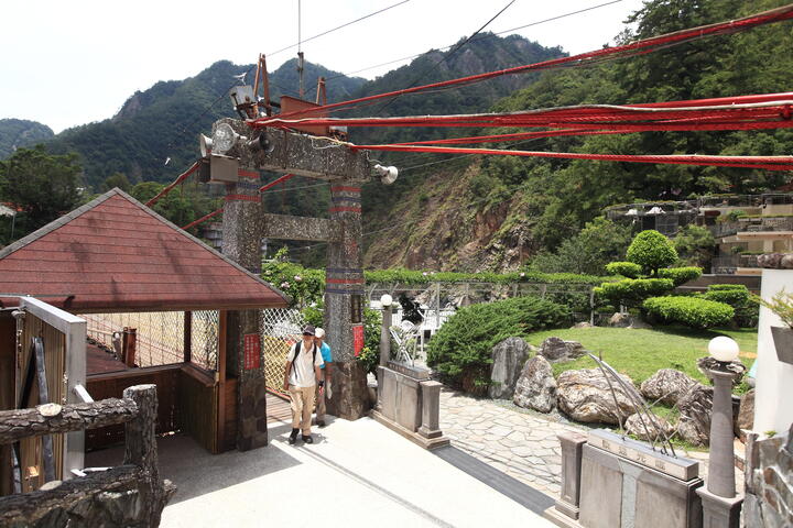 谷关温泉-吊桥