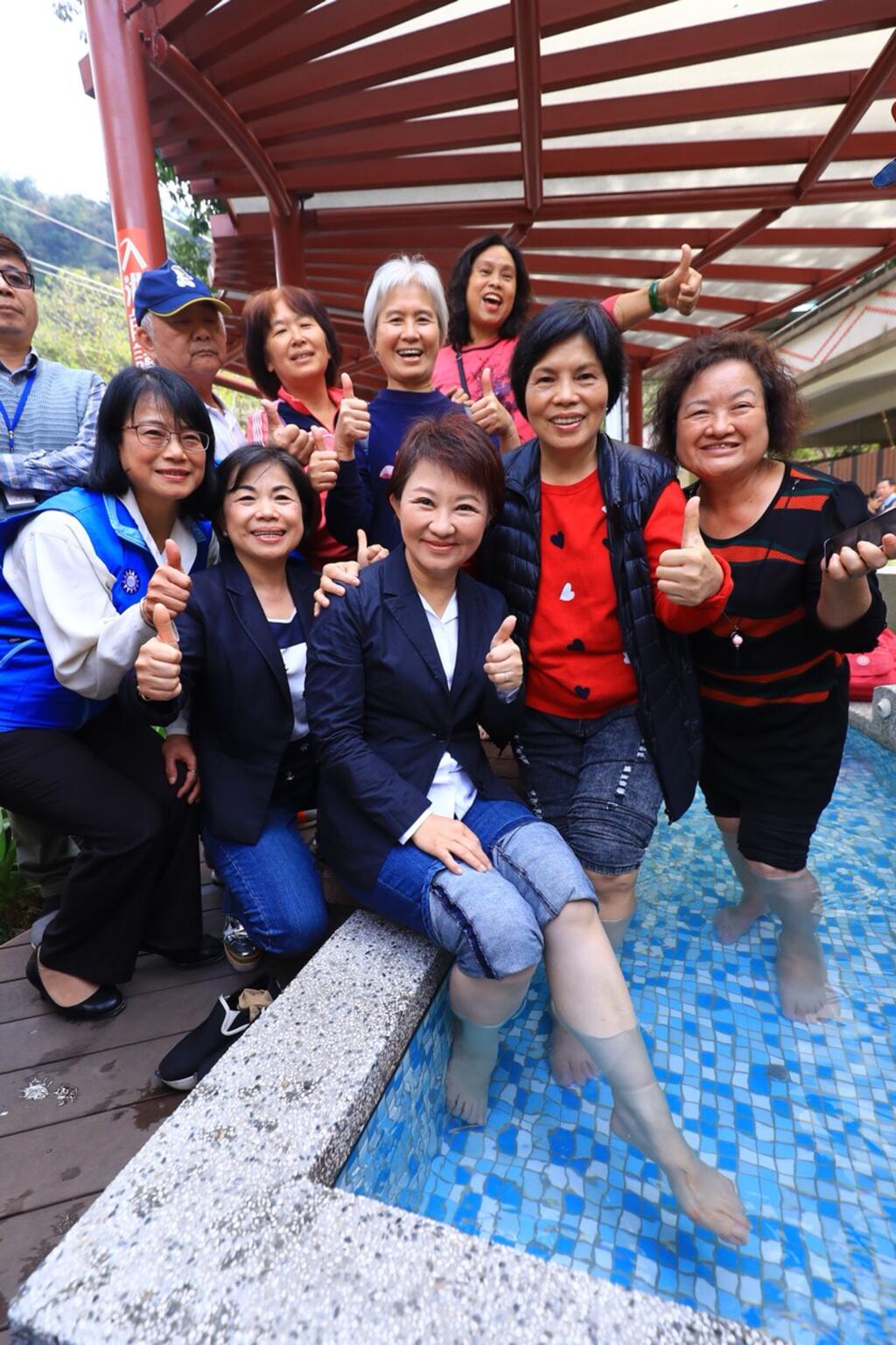力推和平农特产与观光 卢市长体验谷关温泉邀世界旅客造访台中