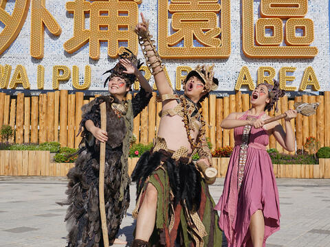 花博外埔园区定目剧寒假强档 《山樱花之环》今盛大登场