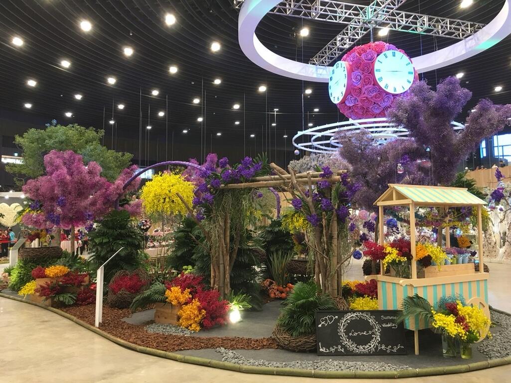 花博花舞館婚禮會場佈置大賽展期倒數 年節花卉設計大賽接棒展出