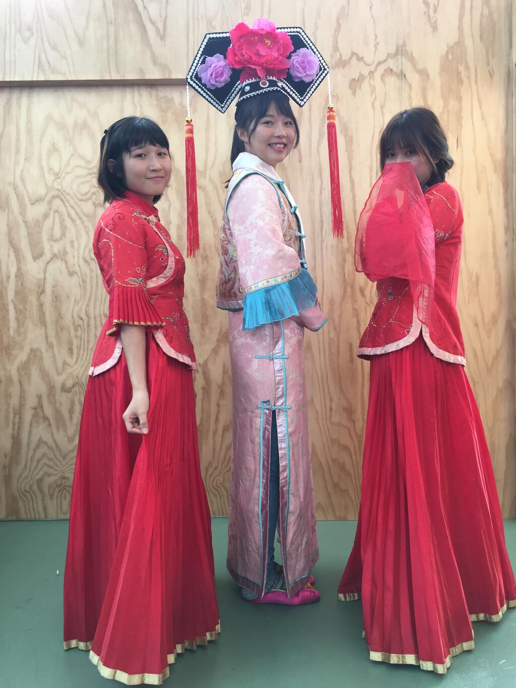 古装格格大闹花博外埔园区 邀民众共庆元宵