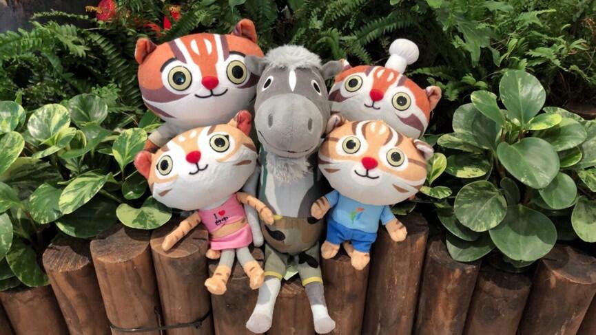 花博纪念商品热卖 吉祥物纪念T、绒毛玩偶最夯