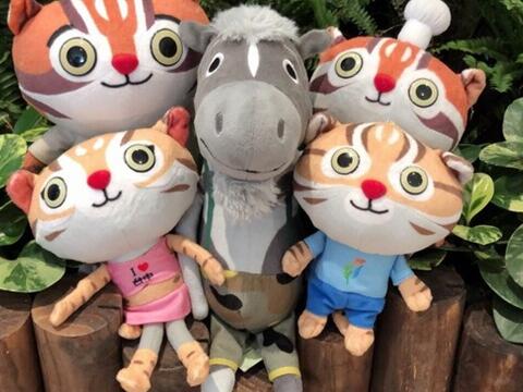 花博纪念商品热卖 吉祥物纪念T、绒毛玩偶最夯