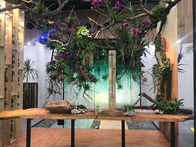 台中花博居家组合盆栽创意大赛 「家.映射温暖」夺金奖