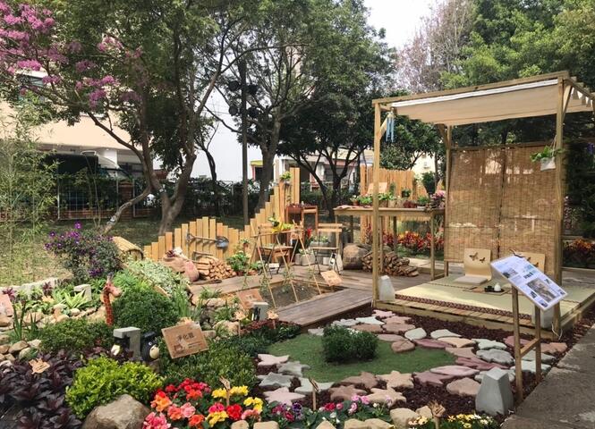 台中花博葫芦墩园区短期庭园竞赛 最後档期「立体绿雕竞赛」4/1展出