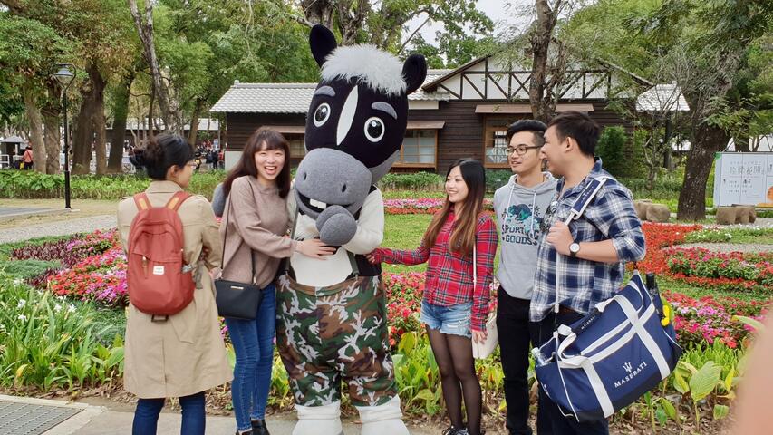 陪你逛花博到最後一刻!石虎家族与欧米马见面会加场天天与你相见