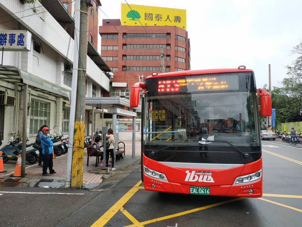 甲后干线813路5/1通车上路 行驶大甲、外埔及后里主要干道