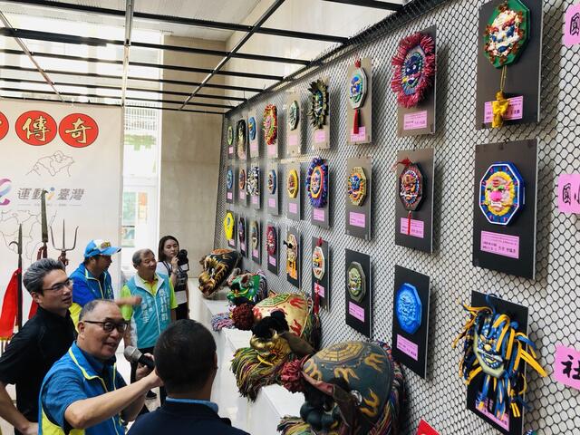 台灣獅頭彩繪成果展-即日起大甲區公所登場