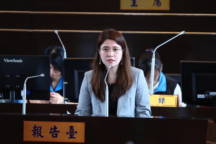 观旅局长林筱淇进行「2020台湾灯会筹办专案报告」