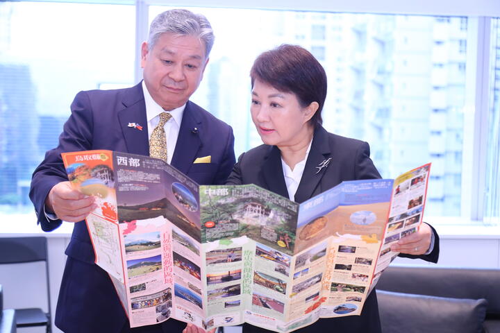 日本鳥取縣議長拜會盧市長拓深兩地交流 台中-鳥取直飛航班9/4開航