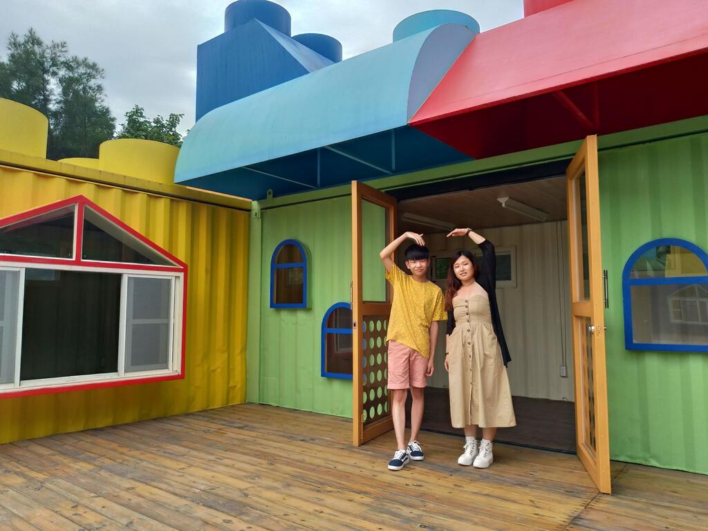 親子與網紅網美積木營區攝影