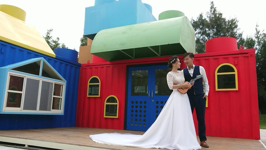 積木營區新人婚紗攝影