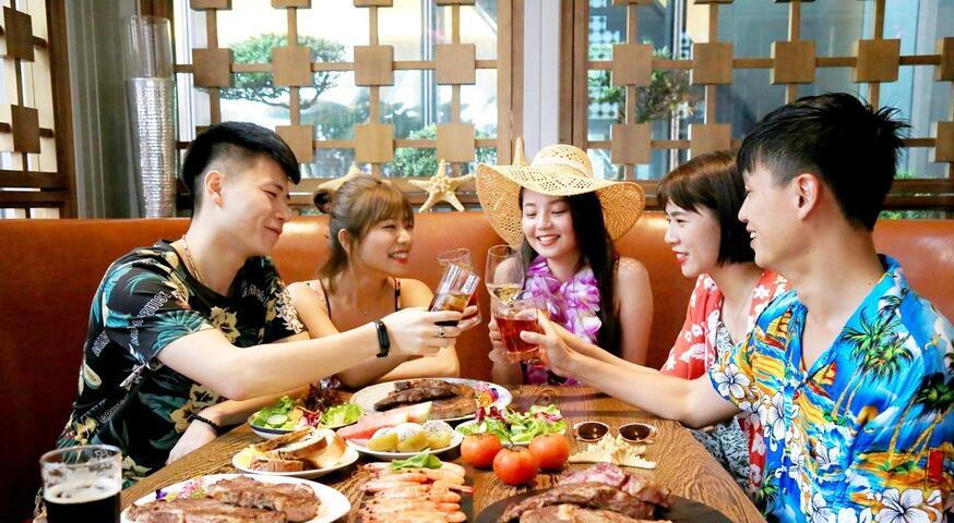 裕元花园酒店 沙滩露台烤肉派对LIVE SHOW (4)