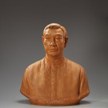 雕塑-王水河作品-自塑像