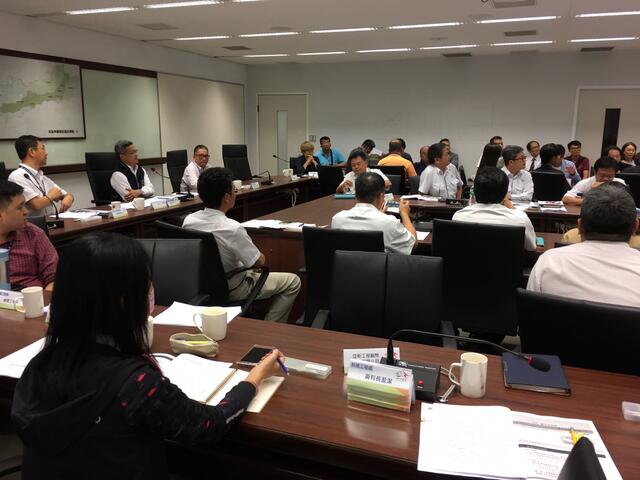 绿美图计画历经5年-建设局-专案管理及设计单位进行多次技术协调会议