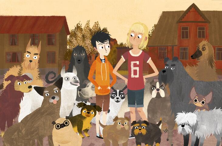 改編自金獎童書的-汪汪出任務-描述小朋友和狗狗拯救家園的故事