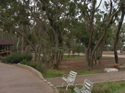 步道改善施工前