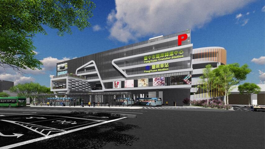 丰原转运中心模拟图