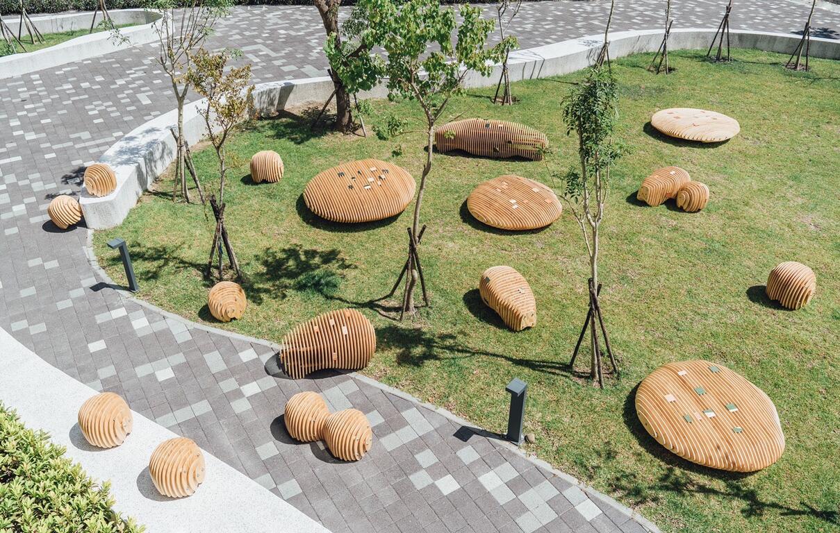 大里社宅公共艺术作品宅之风景进程