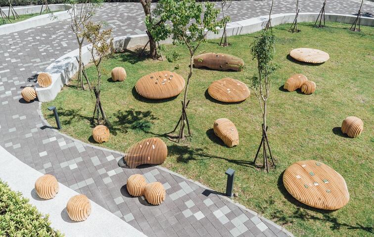 大里社宅公共艺术作品宅之风景进程