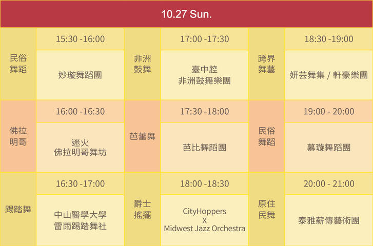 2019臺中國際舞蹈嘉年華