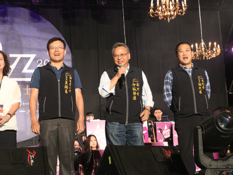 副市長令狐榮達致詞