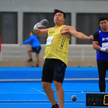 張銘煌在108全國運締造鉛球9連霸紀錄