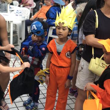 小朋友們打扮各式角色