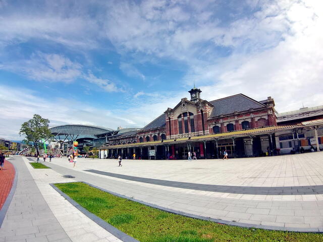 台中火车站旧站站前广场