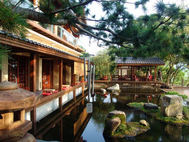 新社商圈有多个隐身山城无菜单料理及景观餐厅