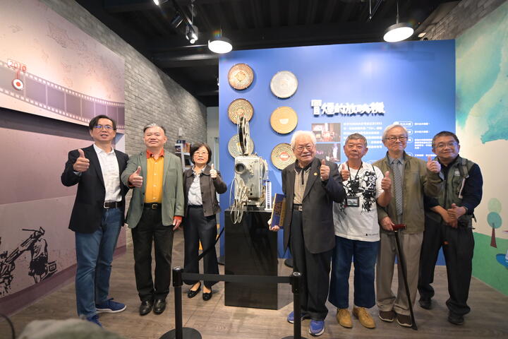 台中电影故事展合影