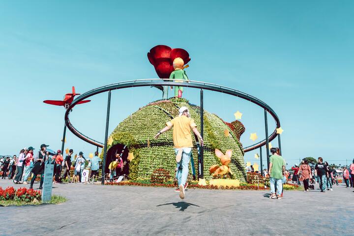 花毯节动态主装置-玫瑰星球-吸睛