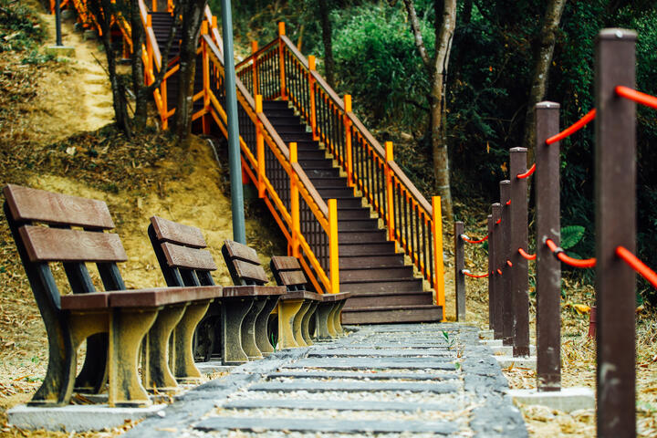 登山步道坡度平緩-適合全家大小