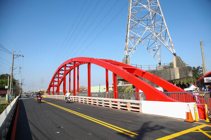 龙井1号桥-人行钢构桥