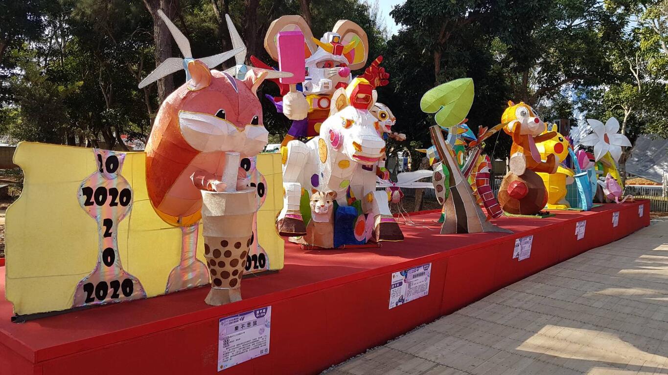 台湾灯会花灯竞赛飙创意-最佳人气花灯开放票选