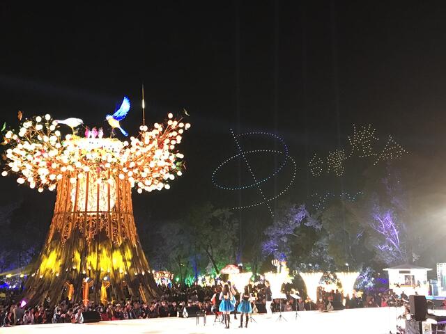 台湾灯会主灯秀及无人机展演