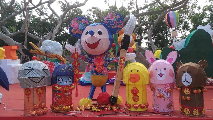 烏日區九德國小製作的-2020筆鼠迎春e在藝起-花燈