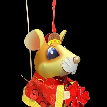 2020台灣燈會小提燈-吉利鼠與美力鼠-元宵節開始領