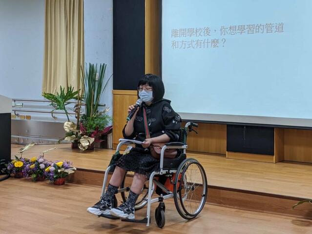 分享者王品雯女士