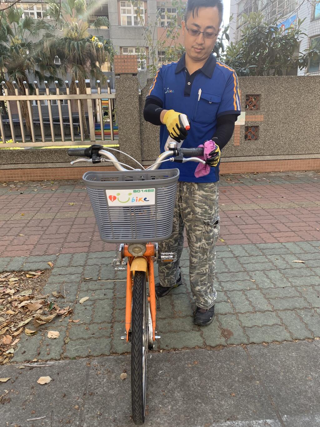 ibike全面落实消毒防疫作业