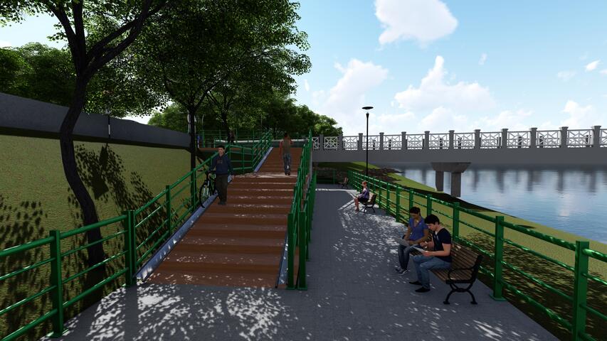 牽引道a-示意圖