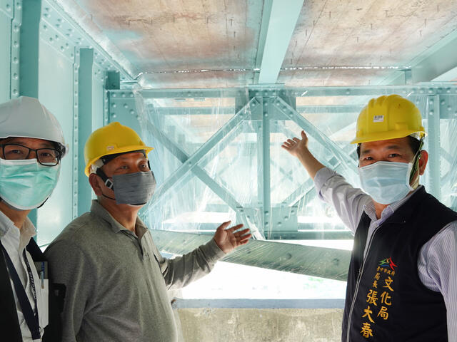 修复後的钢钣梁系统