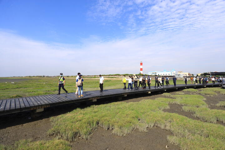 高美濕地容留上限900人