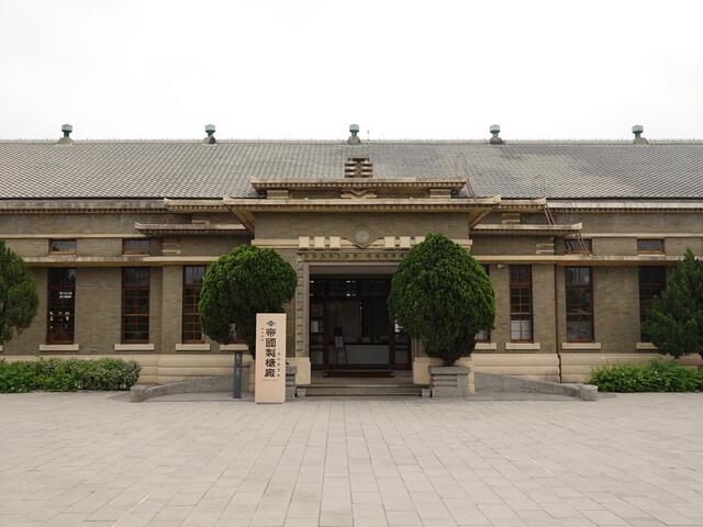 帝國製糖廠臺中營業所兼具古典主義和現代主義風格