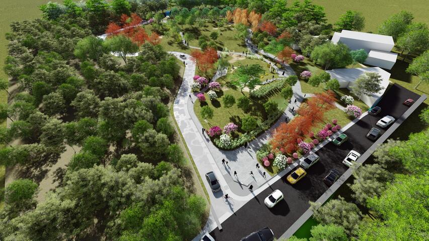 神岡第4公墓願景圖